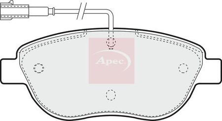 Apec PAD1293 Brake Pad Set, disc brake - 1