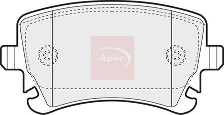 Apec PAD1298 Brake Pad Set, disc brake - 1