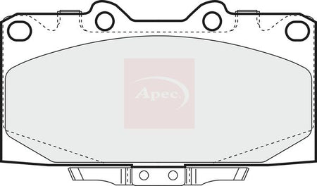 Apec PAD1304 Brake Pad Set, disc brake - 1