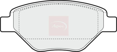 Apec PAD1305 Brake Pad Set, disc brake - 1