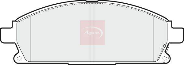Apec PAD1311 Brake Pad Set, disc brake - 1