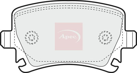 Apec PAD1324 Brake Pad Set, disc brake - 1
