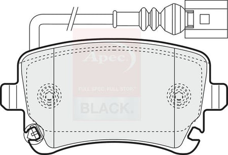 Apec PAD1352B Brake Pad Set, disc brake - 1