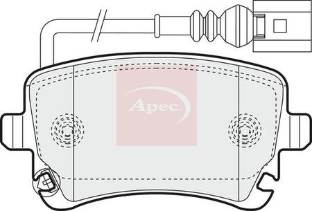 Apec PAD1352 Brake Pad Set, disc brake - 1