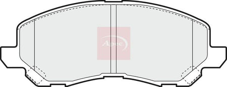 Apec PAD1376 Brake Pad Set, disc brake - 1