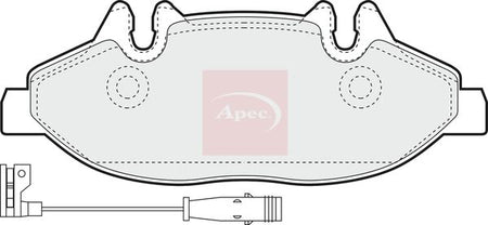 Apec PAD1401 Brake Pad Set, disc brake - 1