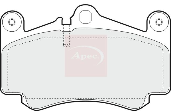 Apec PAD1403 Brake Pad Set, disc brake - 1
