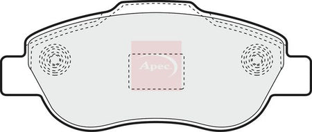 Apec PAD1413 Brake Pad Set, disc brake - 1