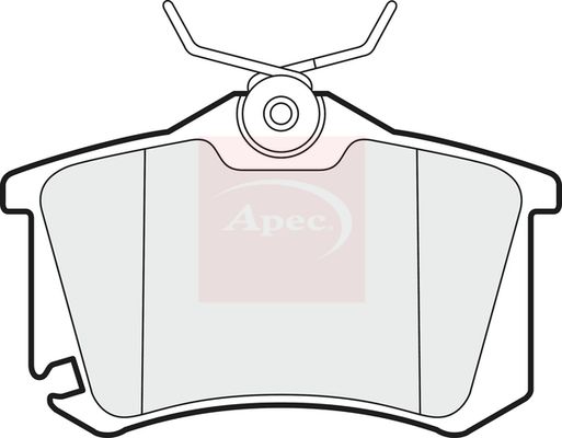 Apec PAD1419 Brake Pad Set, disc brake - 1