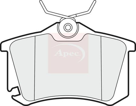 Apec PAD1419 Brake Pad Set, disc brake - 1