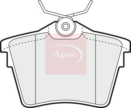 Apec PAD1426 Brake Pad Set, disc brake - 1