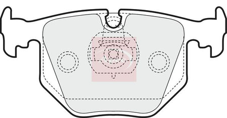 Apec PAD1431 Brake Pad Set, disc brake - 1