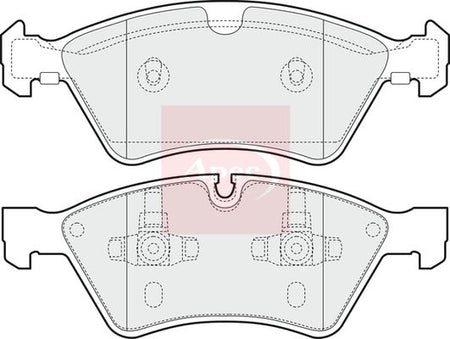 Apec PAD1441 Brake Pad Set, disc brake - 1