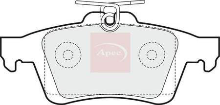 Apec PAD1444 Brake Pad Set, disc brake - 1