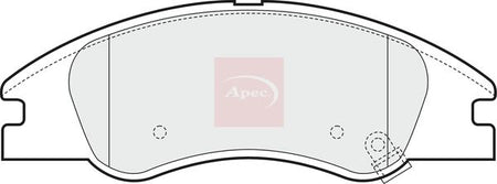 Apec PAD1449 Brake Pad Set, disc brake - 1