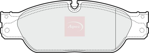 Apec PAD1456 Brake Pad Set, disc brake - 1