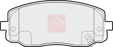 Apec PAD1458 Brake Pad Set, disc brake - 1