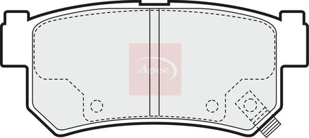 Apec PAD1462 Brake Pad Set, disc brake - 1
