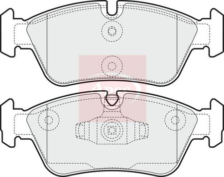 Apec PAD1464 Brake Pad Set, disc brake - 1