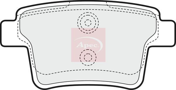 Apec PAD1467 Brake Pad Set, disc brake - 1