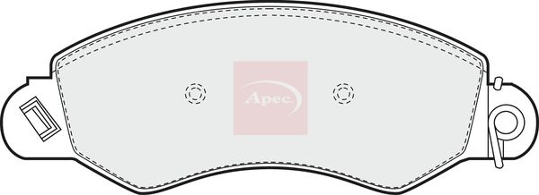 Apec PAD1479 Brake Pad Set, disc brake - 1