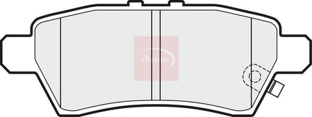 Apec PAD1481 Brake Pad Set, disc brake - 1