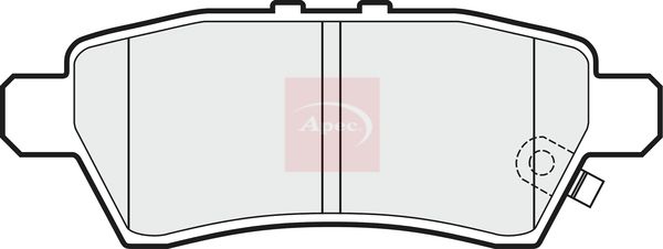 Apec PAD1481 Brake Pad Set, disc brake - 1