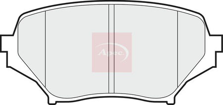 Apec PAD1486 Brake Pad Set, disc brake - 1
