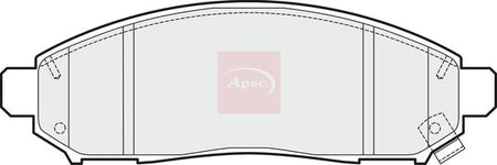 Apec PAD1490 Brake Pad Set, disc brake - 1