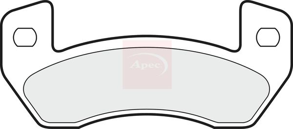 Apec PAD1497 Brake Pad Set, disc brake - 1