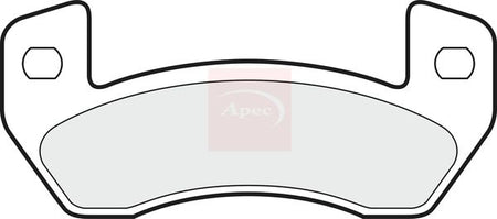 Apec PAD1497 Brake Pad Set, disc brake - 1