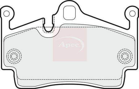 Apec PAD1498 Brake Pad Set, disc brake - 1
