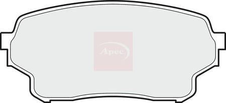 Apec PAD1501 Brake Pad Set, disc brake - 1