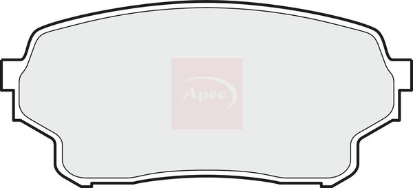 Apec PAD1501 Brake Pad Set, disc brake - 1