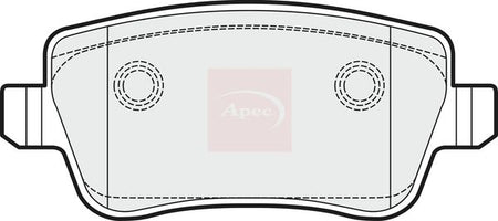 Apec PAD1506 Brake Pad Set, disc brake - 1