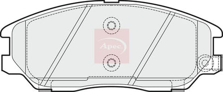 Apec PAD1507 Brake Pad Set, disc brake - 1