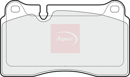 Apec PAD1508 Brake Pad Set, disc brake - 1