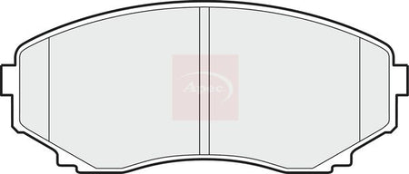 Apec PAD1509 Brake Pad Set, disc brake - 1