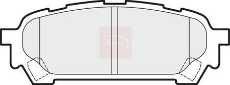 Apec PAD1512 Brake Pad Set, disc brake - 1