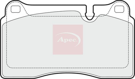 Apec PAD1527 Brake Pad Set, disc brake - 1