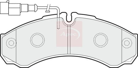 Apec PAD1542 Brake Pad Set, disc brake - 1