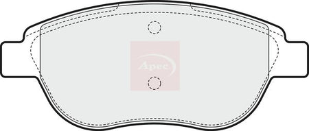 Apec PAD1548 Brake Pad Set, disc brake - 1