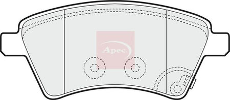 Apec PAD1590 Brake Pad Set, disc brake - 1