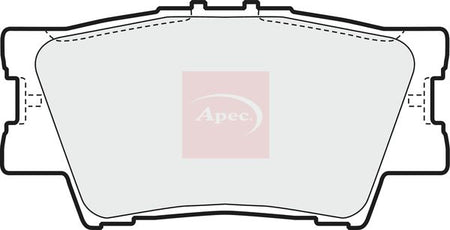 Apec PAD1591 Brake Pad Set, disc brake - 1