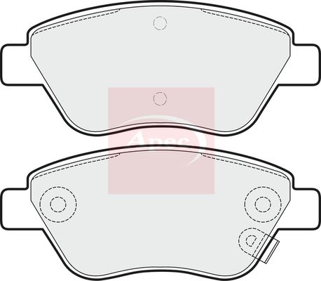 Apec PAD1629 Brake Pad Set, disc brake - 1
