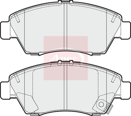 Apec PAD1660 Brake Pad Set, disc brake - 1