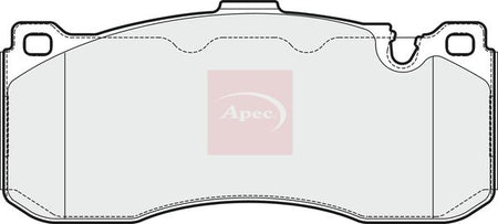 Apec PAD1667 Brake Pad Set, disc brake - 1