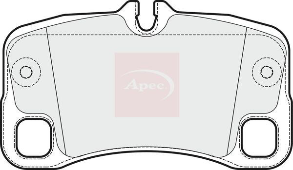 Apec PAD1679 Brake Pad Set, disc brake - 1