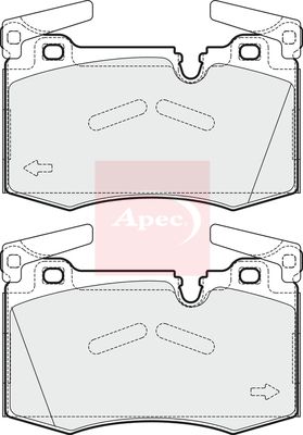 Apec PAD1683 Brake Pad Set, disc brake - 1