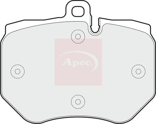 Apec PAD1720 Brake Pad Set, disc brake - 1